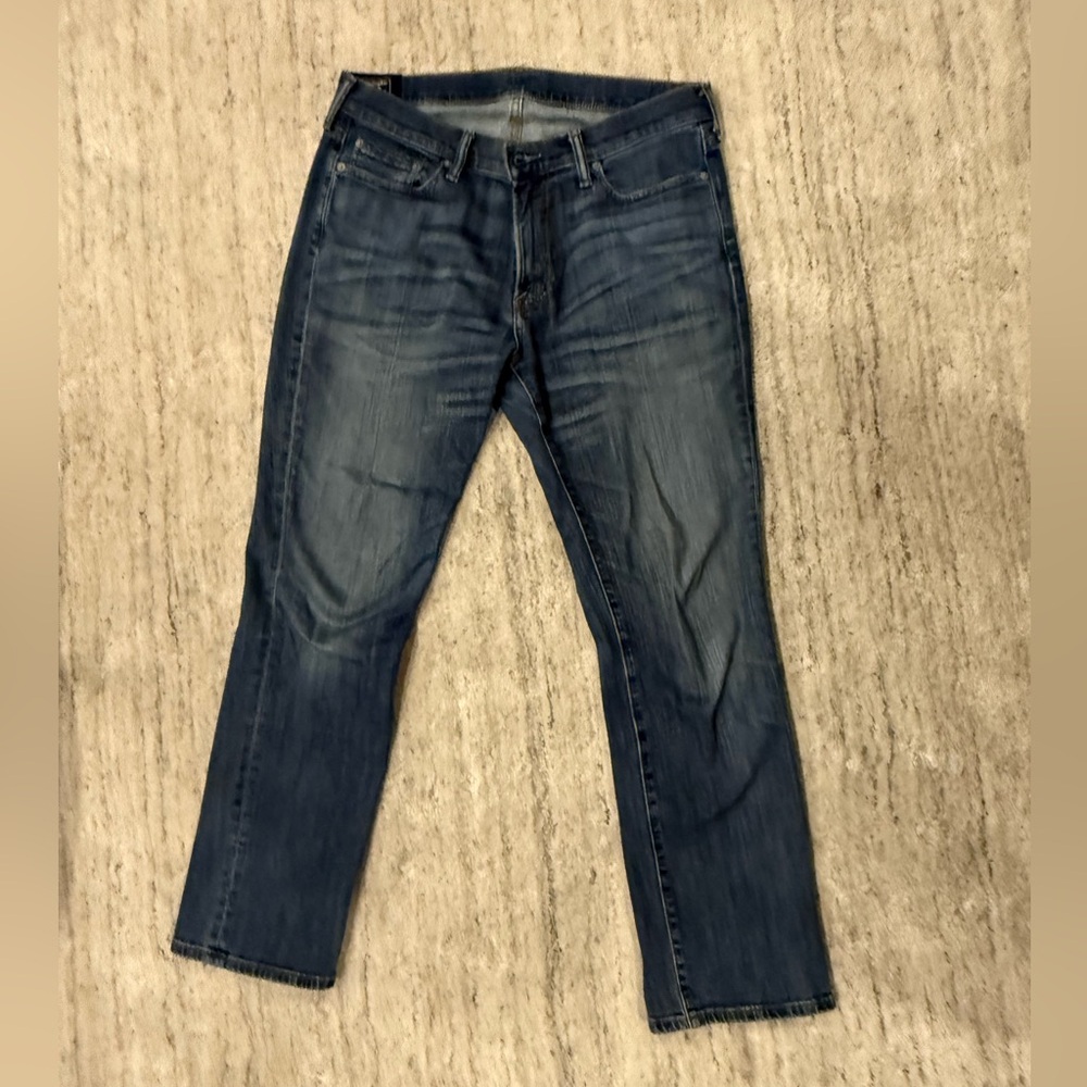 Abercrombie & Fitch Indigo Straight Jeans